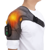 3-speed Adjustable Controller Usb Charging Warm Electric Massage Shoulder Pad main image 3