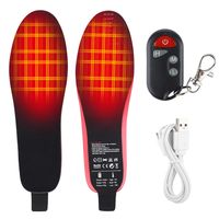 Cross-border Large Size Warmed Insole Household Intelligent Temperature Control Electric Heating Insole Lithium Battery Can Be Cut Feet Warmer main image 2