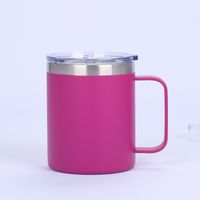 Fashion Solid Color Stainless Steel Water Bottles 1 Piece sku image 14