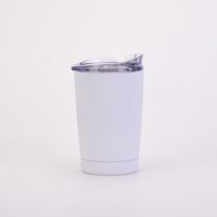 Cross-border 304 Stainless Steel Vacuum Cup Car Simple Cup With Straw Men And Women With Cover Coffee Cup Tumbler sku image 13