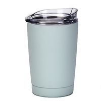 Croix-frontière 304 En Acier Inoxydable Vide Tasse De Voiture Simple Tasse Avec De La Paille Hommes Et Femmes Avec Couvercle Tasse De Café Tumbler sku image 20