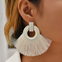 Ethnic Style Geometric Alloy Tassel Women's Drop Earrings 1 Pair main image 10