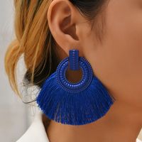 Ethnic Style Geometric Alloy Tassel Women's Drop Earrings 1 Pair main image 2
