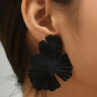 Fashion Flower Alloy Plating Women's Drop Earrings 1 Pair main image 7