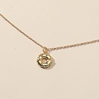 مجوهرات بالجملة قلادة برق الماس قلادة التيتانيوم الصلب Nihaojewelry sku image 4