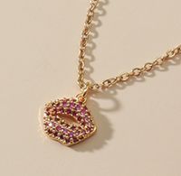 Wholesale Jewelry Diamond Lightning Pendant Titanium Steel Necklace Nihaojewelry sku image 14