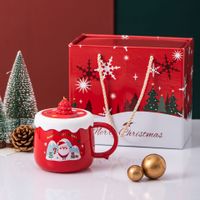 Christmas Cute Christmas Tree Letter Star Ceramics Daily Cup 1 Piece main image 6
