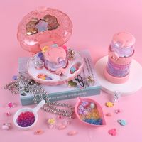 New Girls' Handmade Diy Pink Jewelry Ornament Toy main image 1