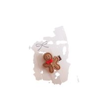 Cute Gingerbread Resin Hair Clip 1 Piece main image 5