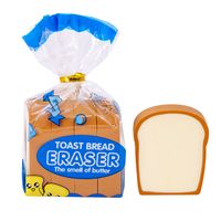 Creative Cute Toast Bread Eraser Student Creativity Stationery Wholesale main image 6