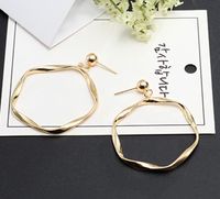 Fashion Solid Color Metal Plating Women's Drop Earrings 1 Pair sku image 42