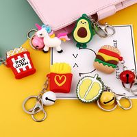 Cute Cartoon Plastic Unisex Bag Pendant Keychain main image 4