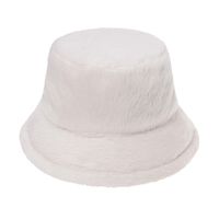 Unisex Fashion Solid Color Flat Eaves Bucket Hat sku image 4