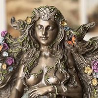 New Butterfly Earth Mother Gaia Statue Craft Ornament Home Decorations sku image 1