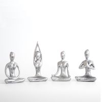 Minimalista Abstracción Hogar Yoga Estudio Decoración Resina Manualidades main image 5