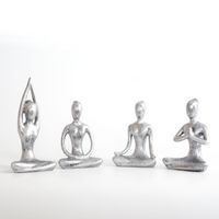 Minimalista Abstracción Hogar Yoga Estudio Decoración Resina Manualidades main image 1