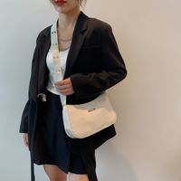 Women's Small Nylon Solid Color Fashion Square Zipper Crossbody Bag main image 5