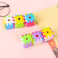 Creative Student Stationery Simple Cube Pencil Sharpener main image 5