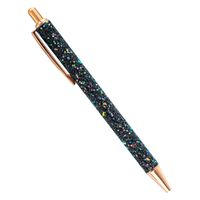 Cute Cartoon Multicolor Sequins Retractable Pressing Ballpoint Pen  1 Pcs main image 2