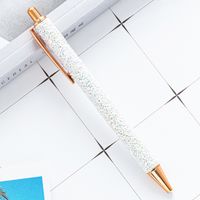 Cute Cartoon Multicolor Sequins Retractable Pressing Ballpoint Pen  1 Pcs sku image 3