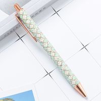 Cute Cartoon Multicolor Sequins Retractable Pressing Ballpoint Pen  1 Pcs sku image 6