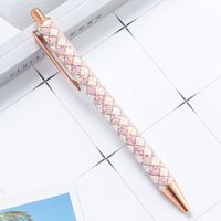 Cute Cartoon Multicolor Sequins Retractable Pressing Ballpoint Pen  1 Pcs sku image 7