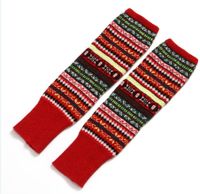 Women's Basic Stripe Wool Polyacrylonitrile Fiber Jacquard Ankle Socks main image 2