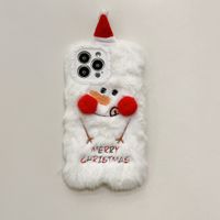 Cute Gingerbread Snowman Plush   Phone Accessories main image 4