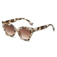 Fashion Plaid Ac Cat Eye Full Frame Women's Sunglasses main image 2