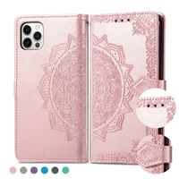 Retro Solid Color Flower Pu Tpu  Millet   Phone Accessories main image 1
