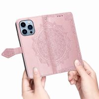 Retro Solid Color Flower Pu Tpu  Millet   Phone Accessories main image 2