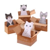 Cute Cartoon Foldable Carton Cat Small Sticky Note main image 2