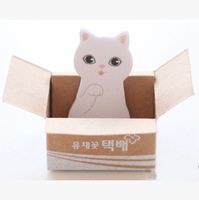 Cute Cartoon Foldable Carton Cat Small Sticky Note sku image 1