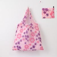 Fashion Geometry Polyester Household Shopping Bag sku image 12