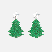 Fashion Christmas Tree Arylic Irregular Women's Drop Earrings 1 Pair main image 3