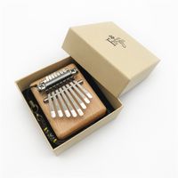 Físico De Fábrica De Piano De 8 Tonos Mini Kalimba Piano Kalimba Dedo Piano Tarjeta Linfa Piano Una Pieza De Envío Directo main image 6