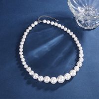 Cute Pearl Artificial Pearl Women's Necklace 1 Piece sku image 1
