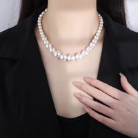 Lindo Perla Perla Artificial Mujeres Collar 1 Pieza main image 2