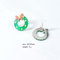 Cartoon Style Animal Letter Arylic Women's Ear Studs 1 Pair sku image 8