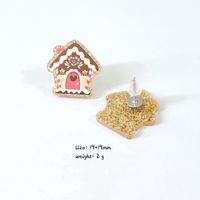 Cartoon Style Animal Letter Arylic Women's Ear Studs 1 Pair sku image 6