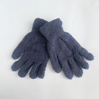 Women's Fashion Solid Color Polyester Gloves 1 Pair sku image 14