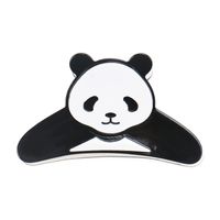 Mode Panda Acetatplatten Handgemacht Haarkrallen 1 Stück main image 2
