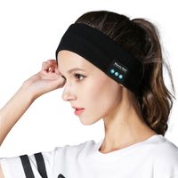 Solid Color Wireless Bluetooth V5.0 Knitted Headband main image 1