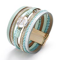 Fashion Geometric Imitation Pearl Plating Pearl Women's Bracelets 1 Piece sku image 6