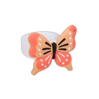 Cartoon Style Butterfly Pvc Girl's Rings 1 Piece sku image 5