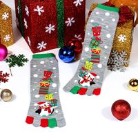 Frau Mode Weihnachtsmann Polyacrylnitril-faser Crew Socken main image 1