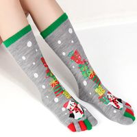 Frau Mode Weihnachtsmann Polyacrylnitril-faser Crew Socken sku image 3