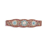 Ethnic Style Colorful Resin Beaded Women's Woven Belts 1 Piece sku image 10