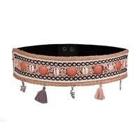 Ethnic Style Colorful Resin Beaded Women's Woven Belts 1 Piece sku image 5