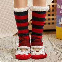 Women's Fashion Cartoon Polyester Polyacrylonitrile Fiber Jacquard Crew Socks sku image 4